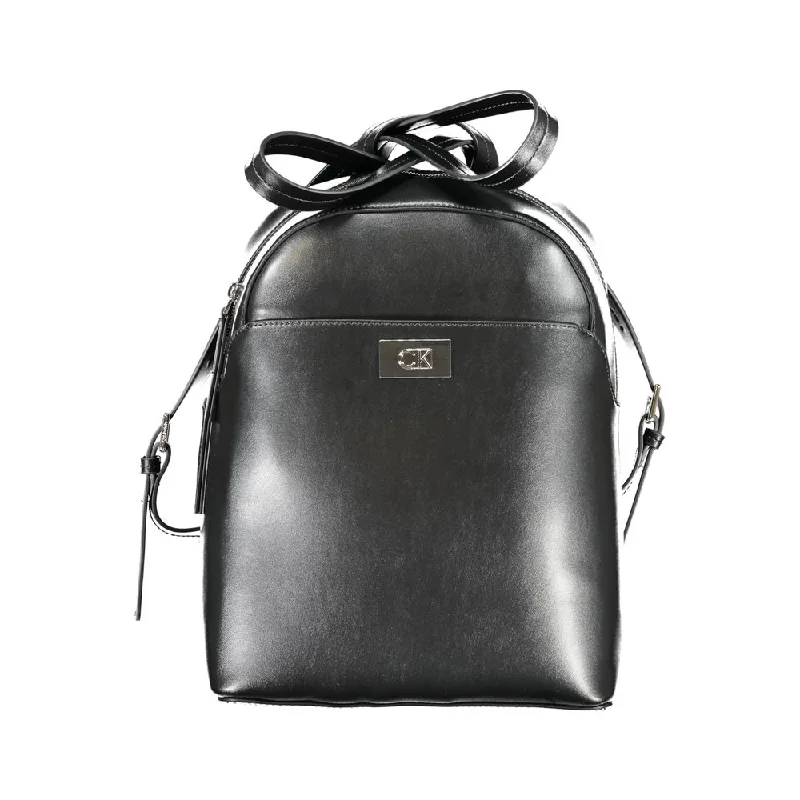 Calvin Klein  Polyester Women's Backpack Best Handbag Sale Of The Season