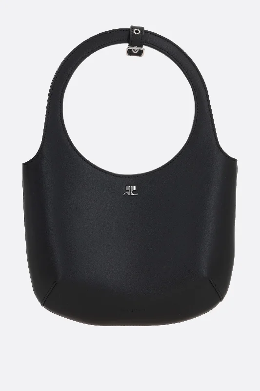 Holy smooth leather handbag Trendy Purses At Exclusive Promotional Rates