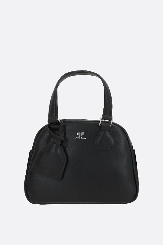 AC Stud mini smooth leather bowling bag Limited-Stock Handbag Sale For A Stylish Look AC Stud mini smooth leather bowling bag Limited-Stock Handbag Sale For A Stylish Look