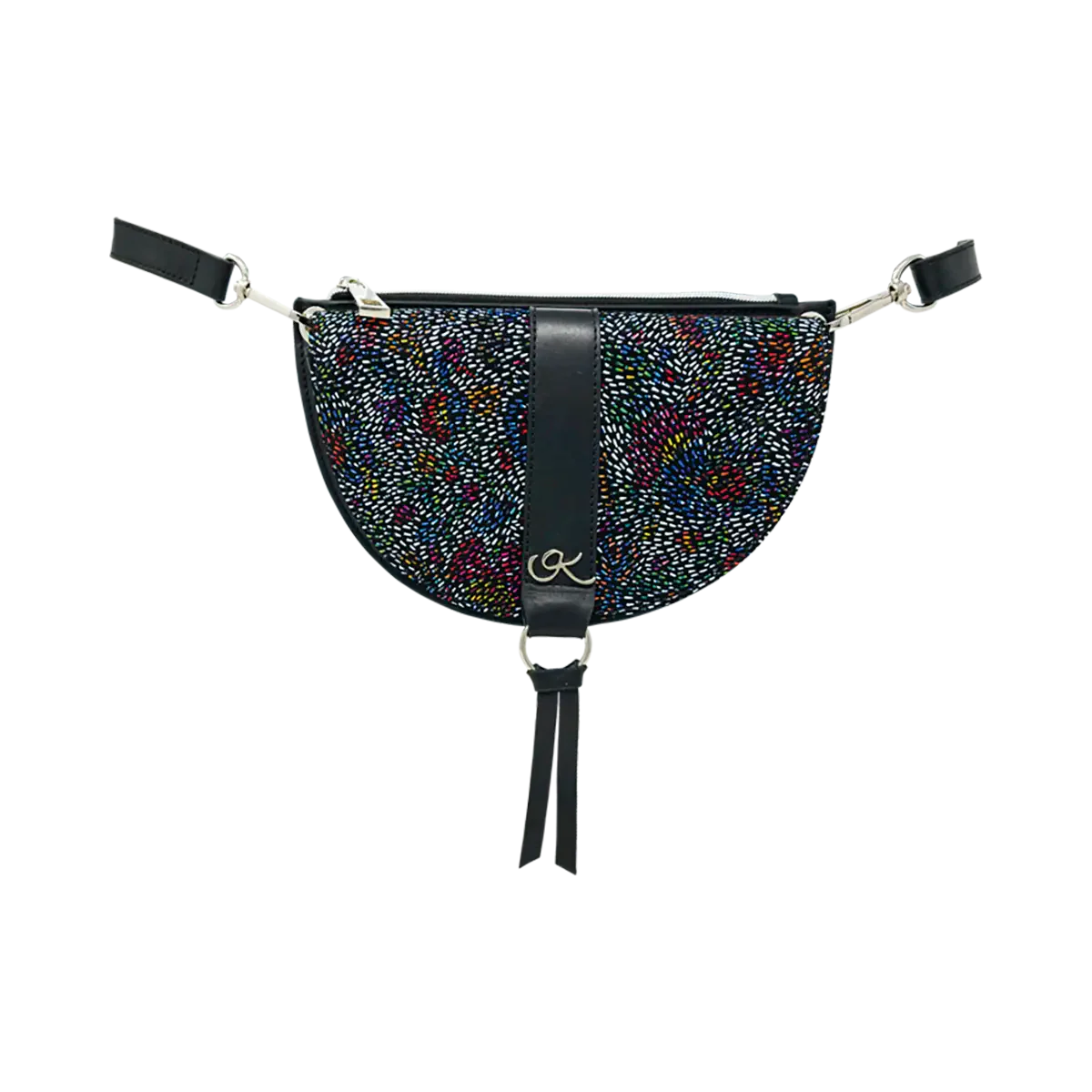 Divine Leather Handbag in Rainbow Premium Handbags With A Touch Of Elegance