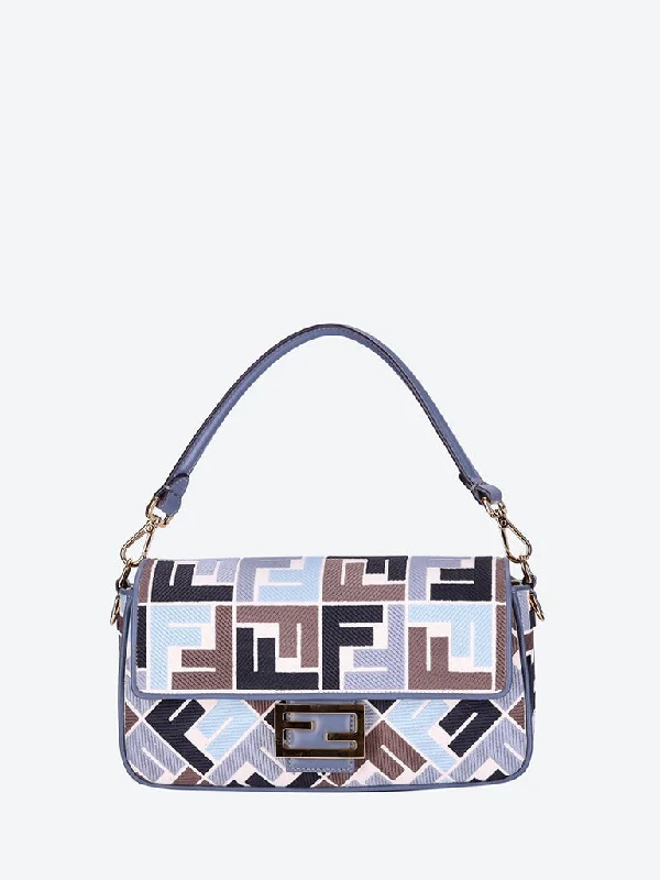 Baguette canvas ricamo handbag Exclusive Discounts On Stylish Handbags