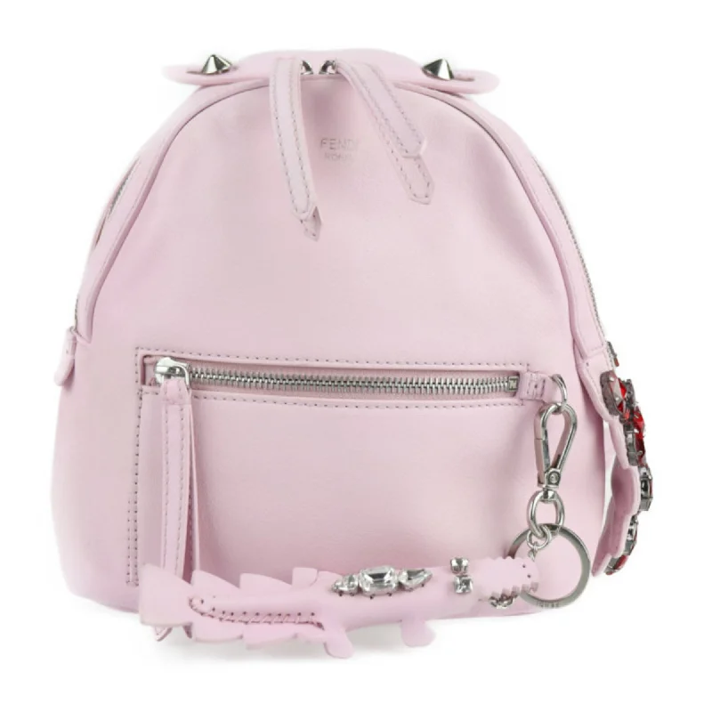 Fendi  Leather Backpack Bag (Pre-Owned) Stylish Handbags With Exclusive Online Discounts