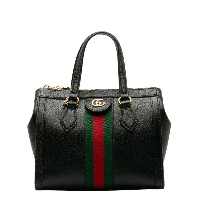 Gucci Ophidia Sherry Line Office Handbag 547551 Black Leather Your Perfect Bag At The Perfect Price Gucci Ophidia Sherry Line Office Handbag 547551 Black Leather Your Perfect Bag At The Perfect Price