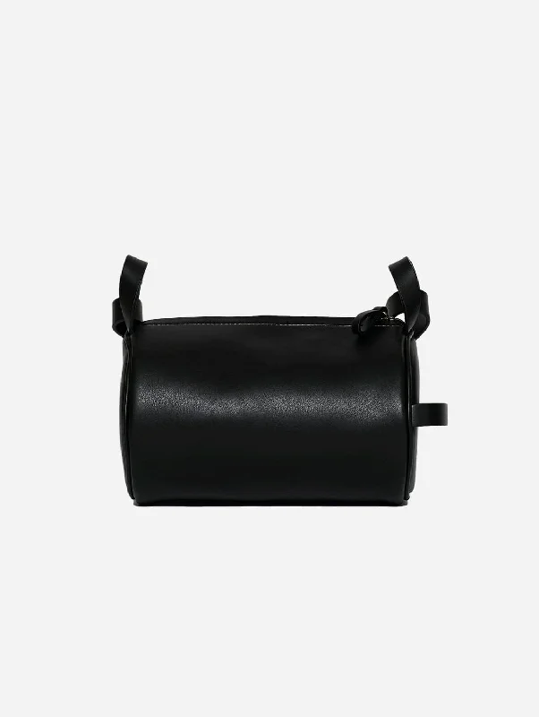 Flute Vegan Leather Handbag | Black Classic Totes, Exclusive Deals