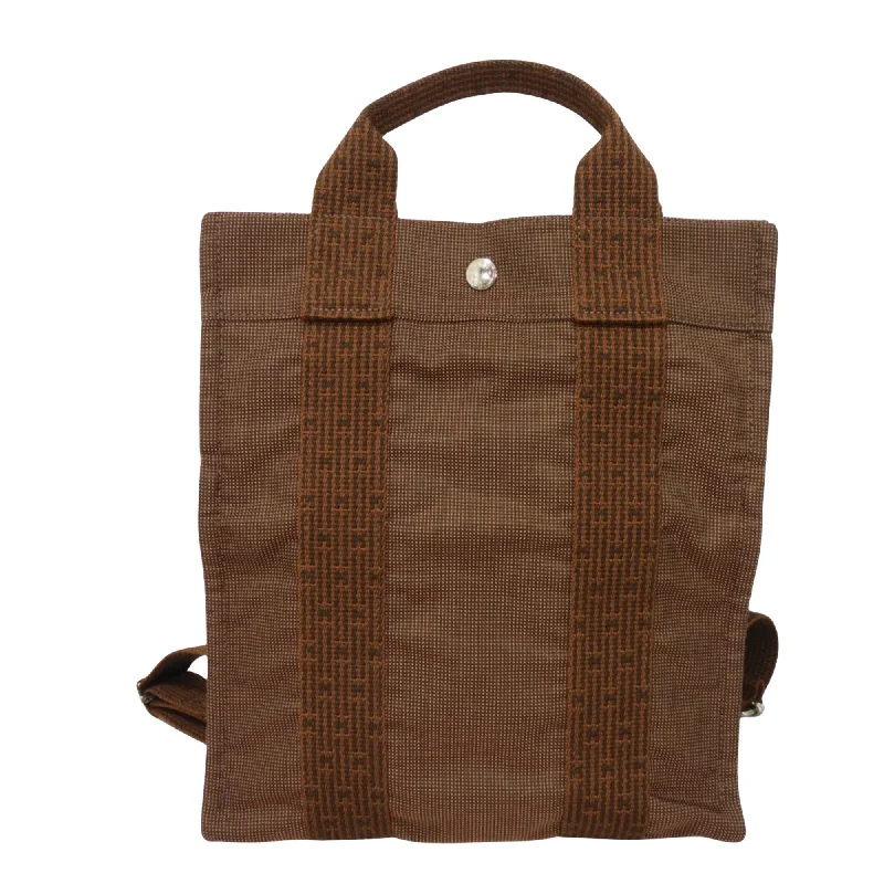 Hermès Herline  Canvas Backpack Bag (Pre-Owned) Elegant Purses, Shop & Save