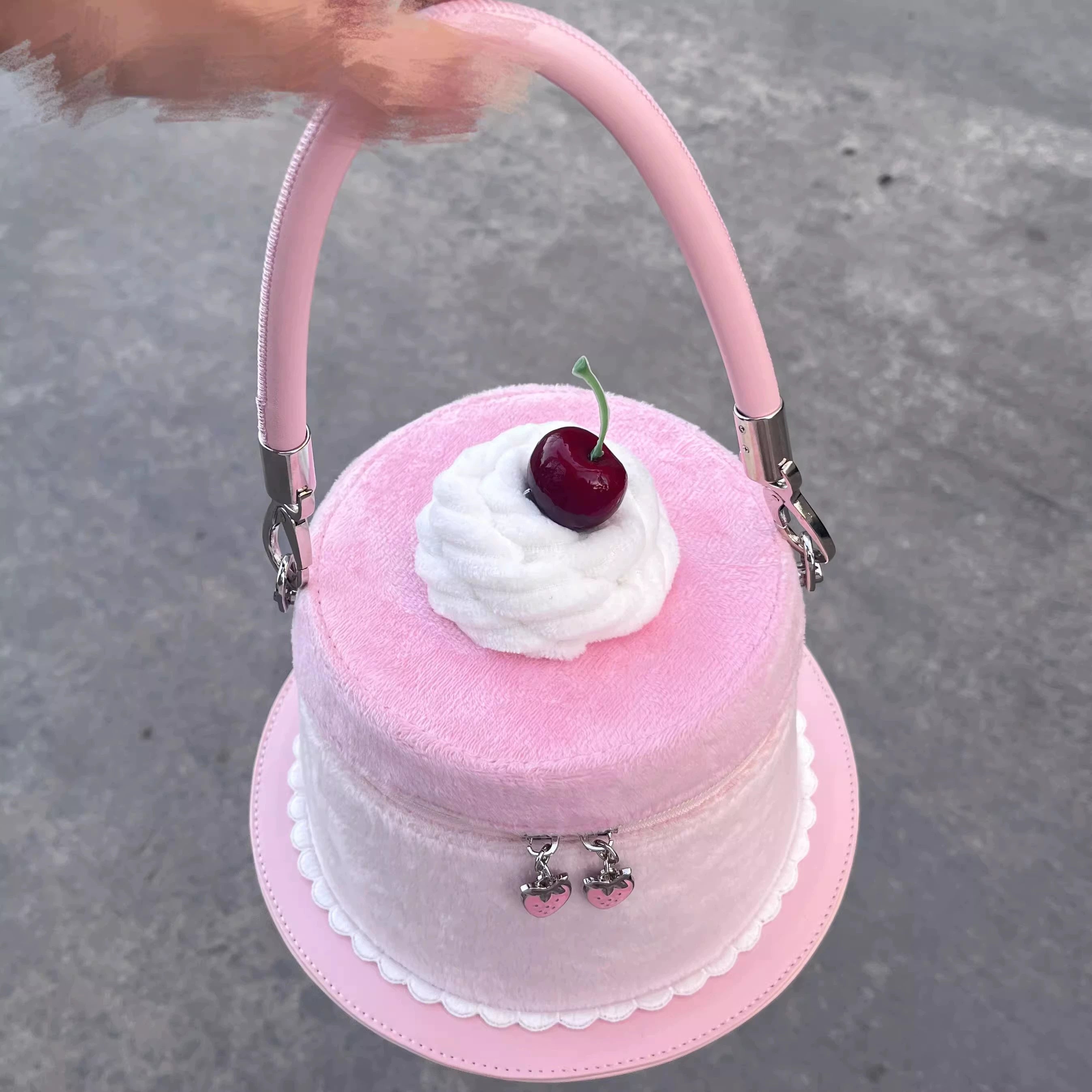 strawberry pudding