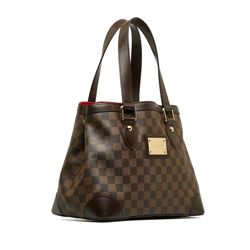 Louis Vuitton Damiere Hamsteed PM Tote Bag N51205 Brown PVC Leather Ladies Louis Vuitton Best Bag Sale Of The Season