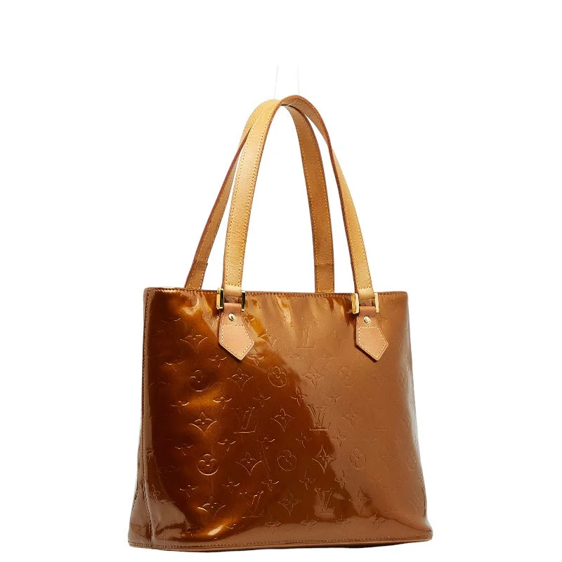 Louis Vuitton Houston Tote Bag in Vernis Bronze M91122 Designer Bags, Low Prices