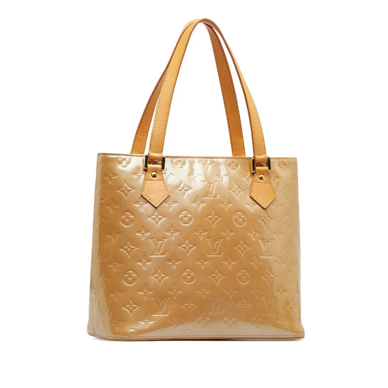 Louis Vuitton Houston Tote Bag in Monogram Vernis Beige M91340 Everyday Bags, Budget-Friendly