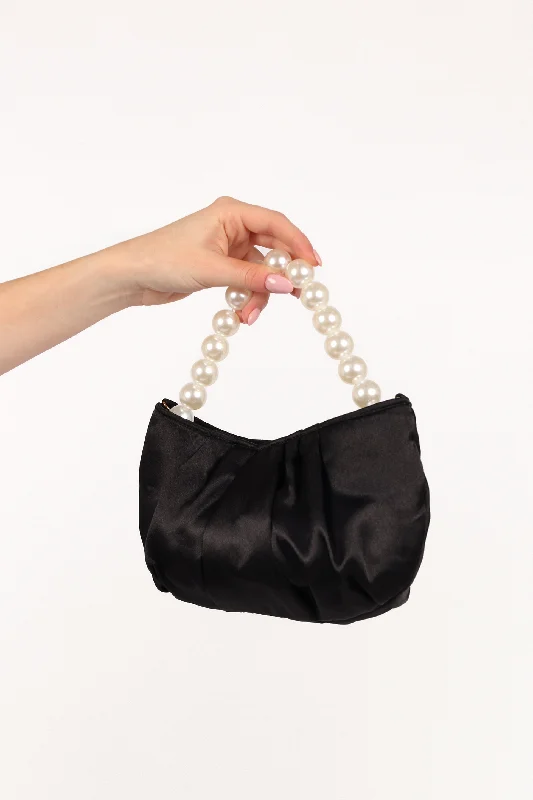 Nancy Pearl Handbag - Black Elevate Your Style With Our Handbag Sale