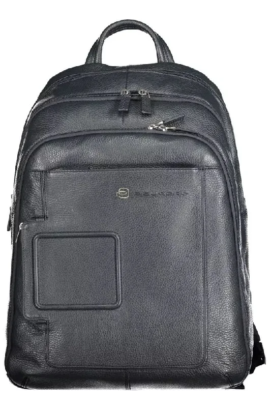 Piquadro  Leather Men's Backpack Premium Handbags With A Touch Of Elegance
