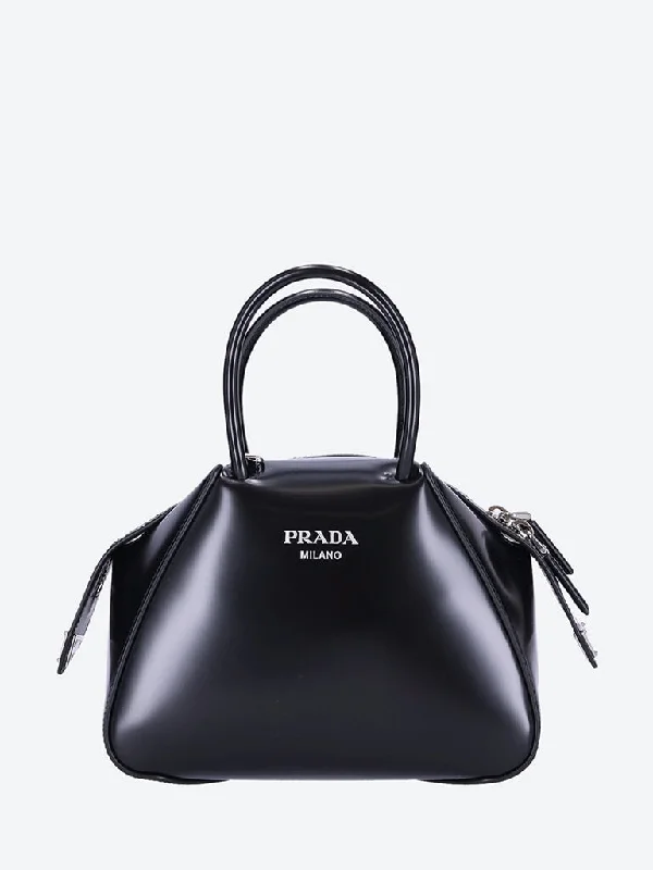 Spazzolato leather handbag Grab Your Favorite Handbags At Discounted Prices