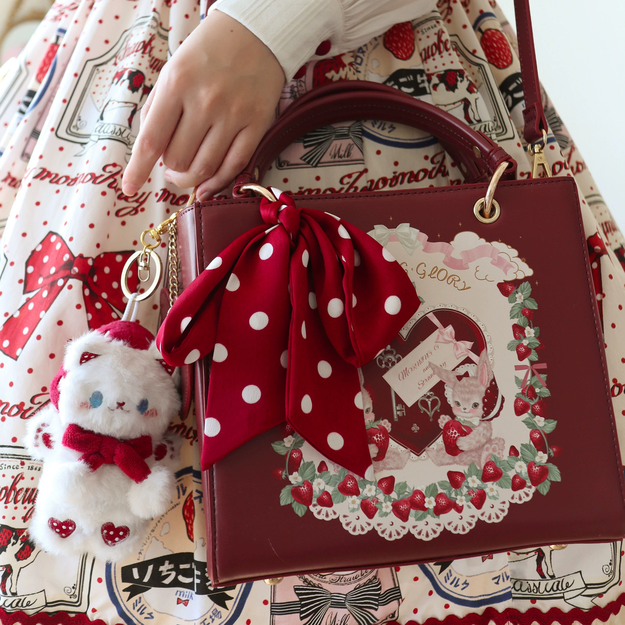 Morning Glory~Retro Lolita Handbag PU Square Wedding Bag Best Handbag Sale Of The Season Morning Glory~Retro Lolita Handbag PU Square Wedding Bag Best Handbag Sale Of The Season
