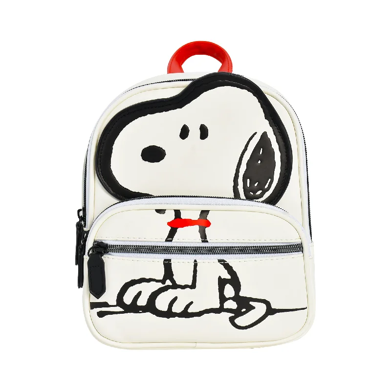 SNOOPY RED COLLAR MINI BACKPACK Elegant Purses At Clearance Prices