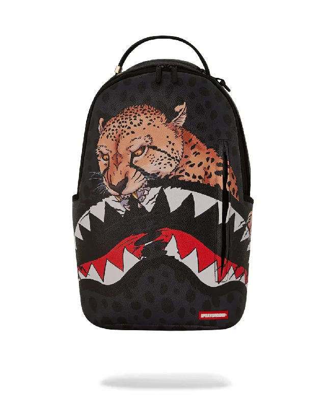 Sprayground TYREEK HILL CHEETAH FEASTING SHARK BACKPACK Designer Bags At Lower Prices Sprayground TYREEK HILL CHEETAH FEASTING SHARK BACKPACK Designer Bags At Lower Prices