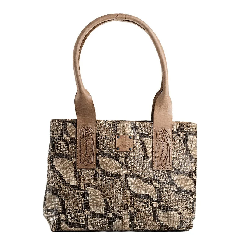 STS Ranchwear Stella Tote Ladies Leather Handbag Snakeskin Limited-Time Handbag Sale STS Ranchwear Stella Tote Ladies Leather Handbag Snakeskin Limited-Time Handbag Sale