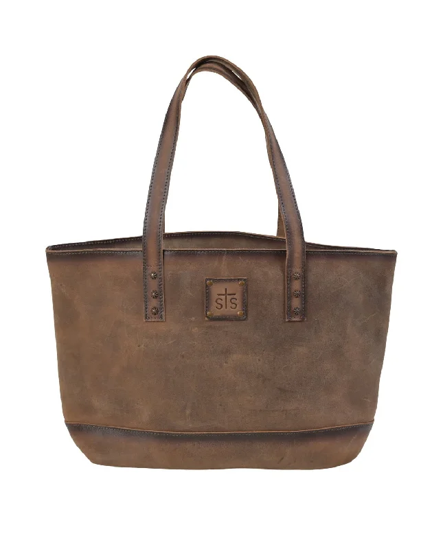 STS Ranchwear Womens Baroness Distressed Brown Leather Tote Bag High-Fashion Handbags At Reduced Costs STS Ranchwear Womens Baroness Distressed Brown Leather Tote Bag High-Fashion Handbags At Reduced Costs