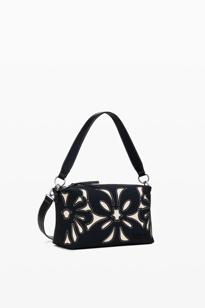 Sybilla Nas Handbag Blk & White Statement Handbags At Unbeatable Discounts