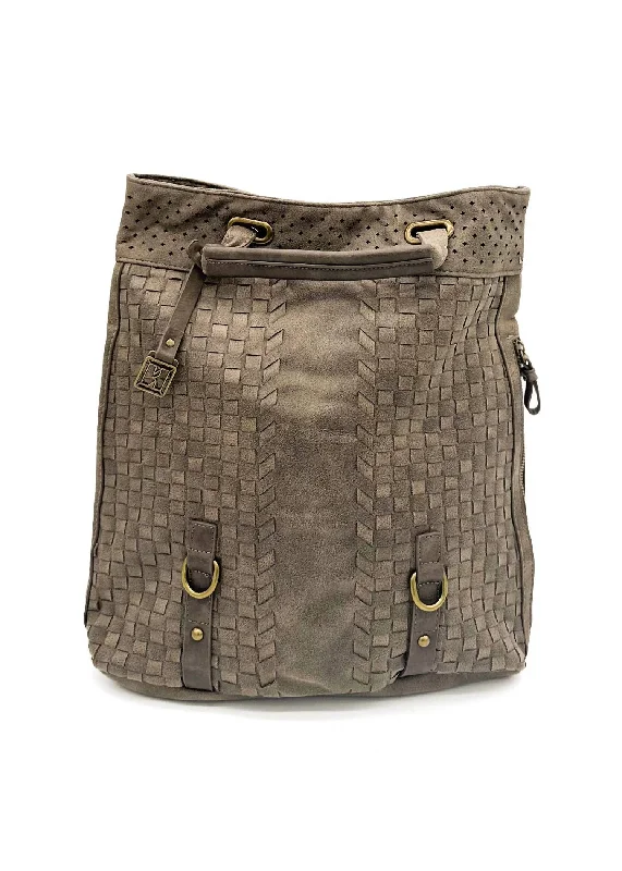 Women's Giggy Backpack In Taupe Seasonal Sale On Trendy Handbags
