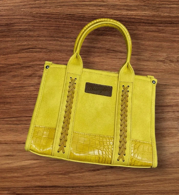 Wrangler Croc Print Tote/Crossbody Affordable Luxury With Top-Quality Handbags