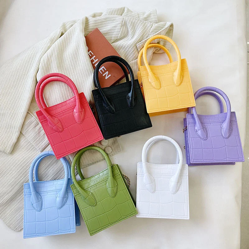 2022 Luxury Mini Women Hand Bags Patent Leather Handbags Ladies Small Shoulder Crossbody Purses and Handbags For Women Bags Designer Bags At Exclusive Clearance Prices