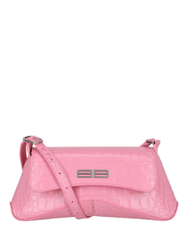 Embossed Croc Shoulder Bag Fashion Bags, Huge Savings