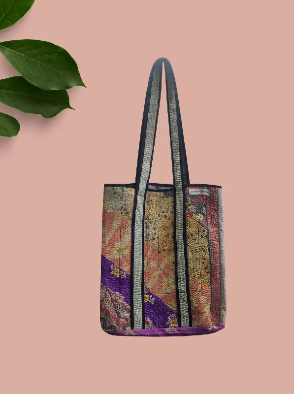 kantha vintage tote bag fida Chic Handbags At Special Promotional Prices