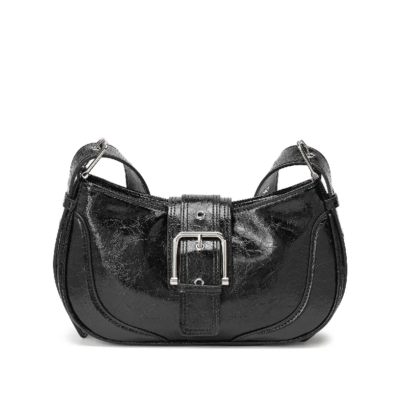 Tiffany & Fred cracked Leather Crossbody/Shoulder Bag Sleek And Stylish Handbags At Lower Prices