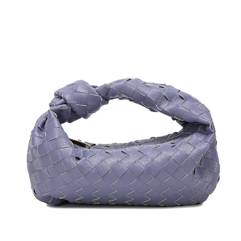 Tiffany & Fred Woven Sheepskin Knot Pouch Bag Stylish Totes With Special Discounts