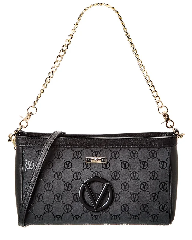 Valentino by Mario Valentino Celia Suede Shoulder Bag Fashion-Forward Bags, Now On Sale