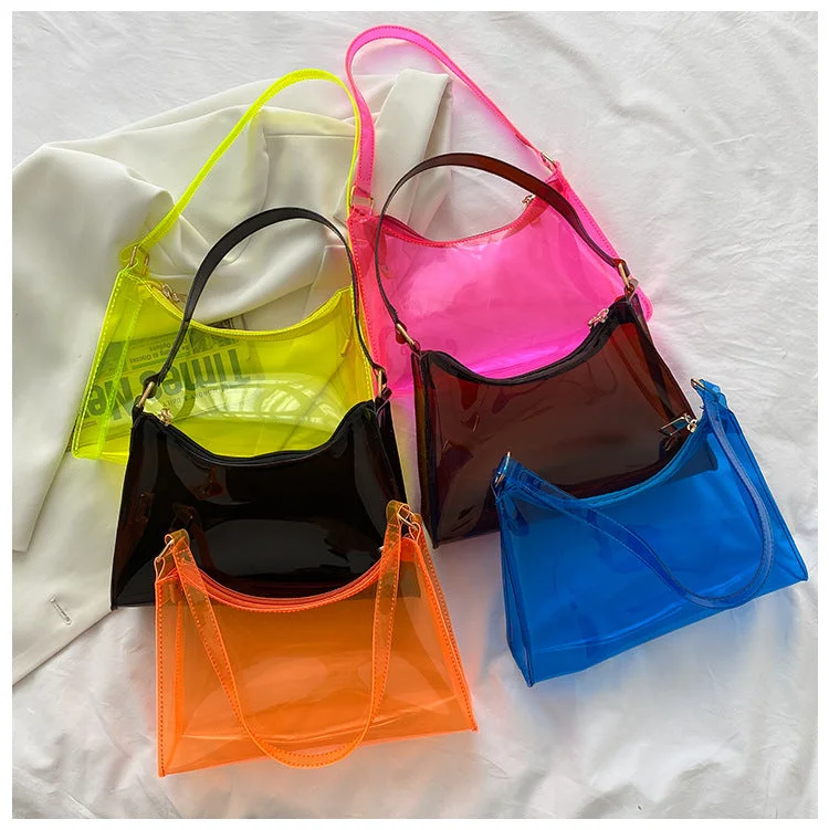 Wholesale 2022 Luxury Designer Clutch Ladies Handbags for Women PVC Jelly Clutch Purses and Bags Premium Handbags With A Touch Of Elegance