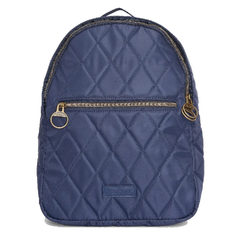 Barbour Quilted Backpack Classic Navy High-Fashion Handbags At Reduced Costs