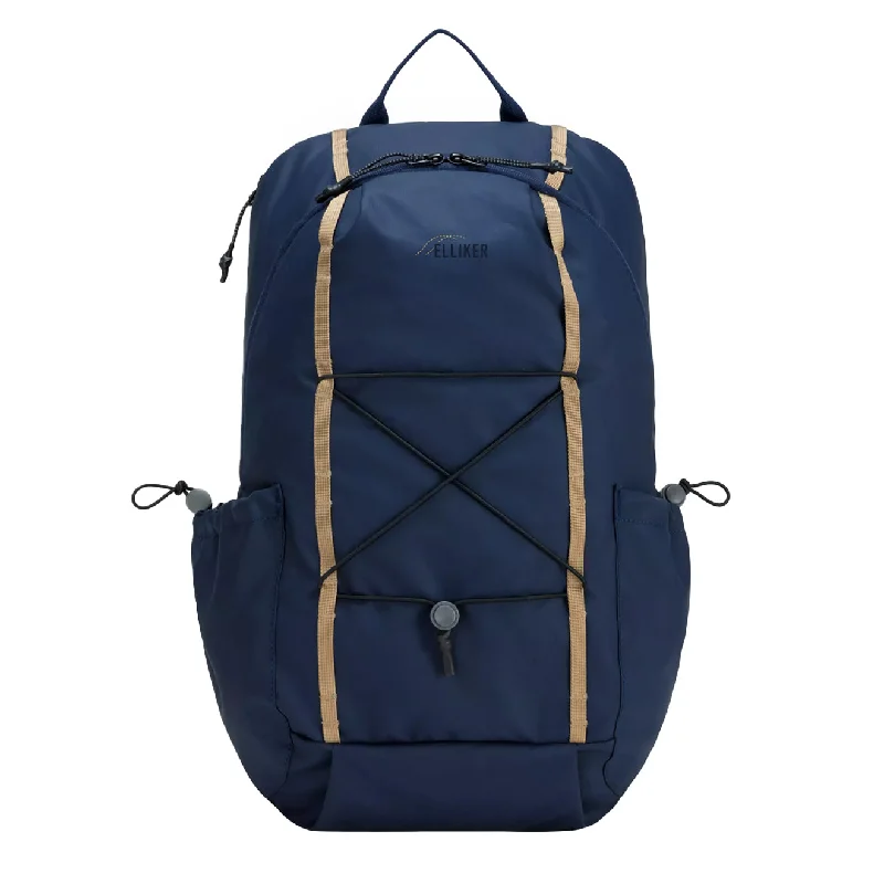 Elliker Keswick Zip Top Backpack 22L Navy Seasonal Sale On Trendy Handbags