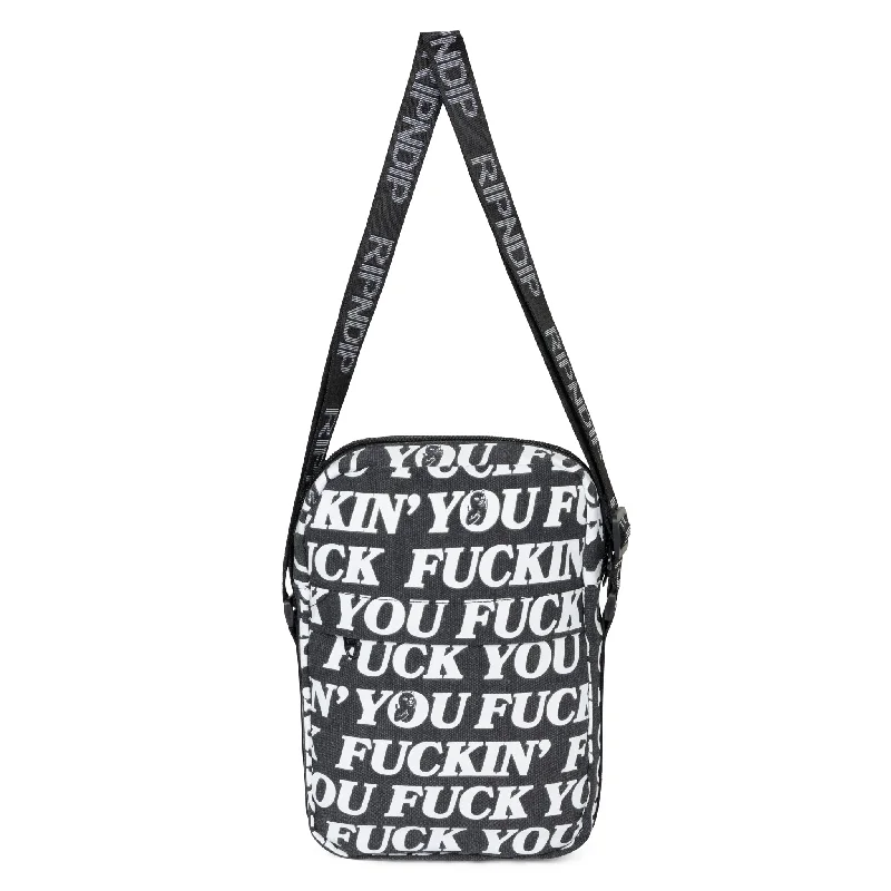 Fuckin Fuck Crossbody Bag (Black) Best Deals On Premium And Casual Bags – Act Fast