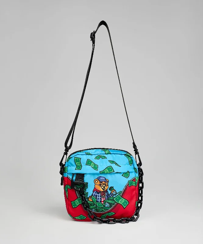 Hustle Bear Crossbody Bag Elegant Bags, Limited Stock Available