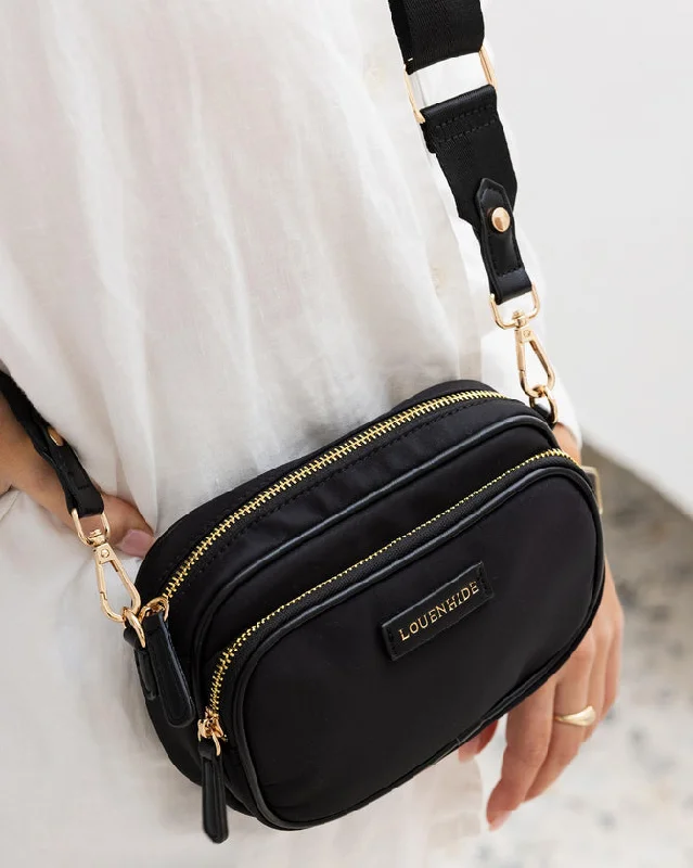 Louenhide Cali Nylon Crossbody Bag Black Fashionable Bags With Special Seasonal Offers Louenhide Cali Nylon Crossbody Bag Black Fashionable Bags With Special Seasonal Offers
