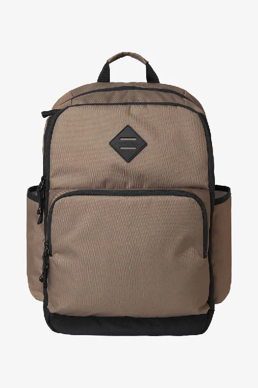O'Neill School Bag 28L Backpack-Dark Khaki-OS Everyday Elegance At Lower Prices