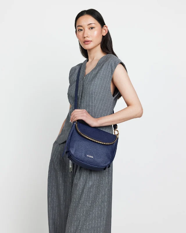 Saben Fifi Crossbody Midnight Blue Statement Handbags At Unbeatable Discounts
