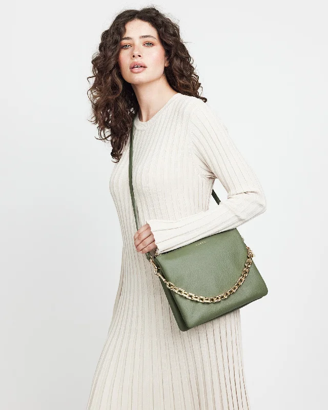 Saben Matilda Crossbody Cactus + Chunky Chain The Ultimate Sale On Must-Have Handbags Saben Matilda Crossbody Cactus + Chunky Chain The Ultimate Sale On Must-Have Handbags