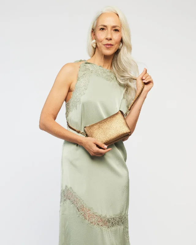 Saben Tilly Crossbody Brushed Bronze Handbag Deals For Every Occasion