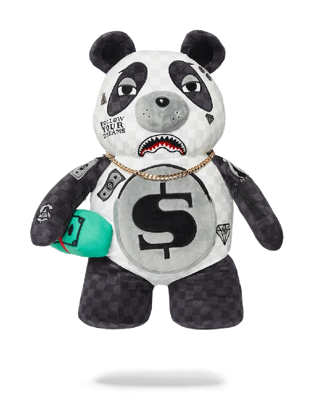 Sprayground Backpack MONEY BEAR TEDDY BEAR BACKPACK PANDA PANDA PANDA Multicolor Premium Quality Bags, Budget Prices Sprayground Backpack MONEY BEAR TEDDY BEAR BACKPACK PANDA PANDA PANDA Multicolor Premium Quality Bags, Budget Prices