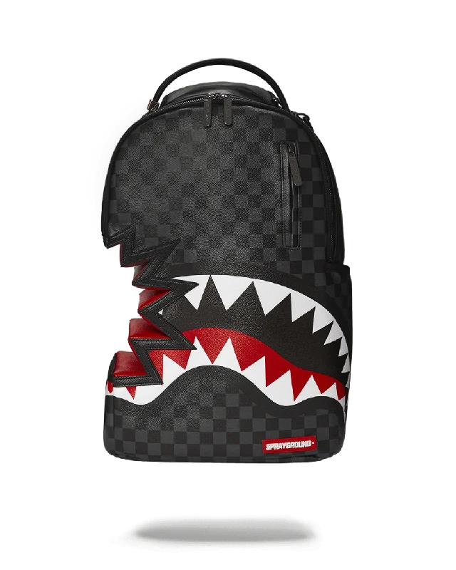 Sprayground Backpack SHARK BITE SHARKS IN PARIS GRAY BACKPACK (DLXV) Black High-End Bags, Low-End Prices Sprayground Backpack SHARK BITE SHARKS IN PARIS GRAY BACKPACK (DLXV) Black High-End Bags, Low-End Prices