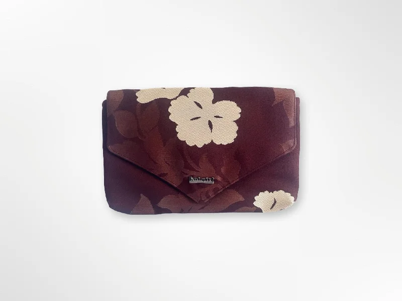 Burgundy Kiku Clutch Modern Handbags With Stylish Discounts