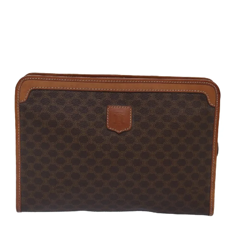 Céline Macadam  Canvas Clutch Bag (Pre-Owned) The Best Handbag Offers Are Here