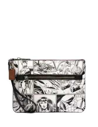 Coach Marvel Gallery Pouch With Comic Book Print Grab Your Favorite Handbags At Discounted Prices Coach Marvel Gallery Pouch With Comic Book Print Grab Your Favorite Handbags At Discounted Prices
