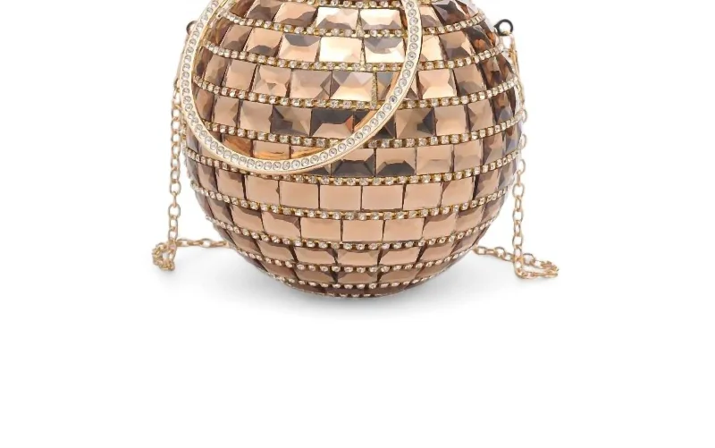 Disco Evening Bag In Gold Must-Have Bags, Big Discounts