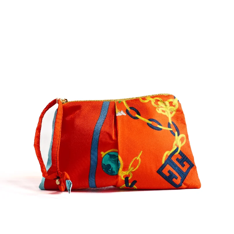 "Don't Stop Loving" Scarf Bag (Upcycled from Givenchy Scarf) Trendy Backpacks, Huge Markdowns