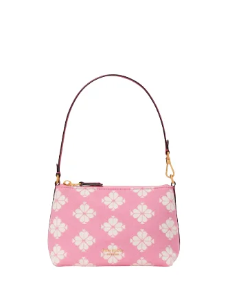 Kate Spade New York Spade Flower Two-tone Canvas East West Pochette High-End Bags, Low-End Prices Kate Spade New York Spade Flower Two-tone Canvas East West Pochette High-End Bags, Low-End Prices