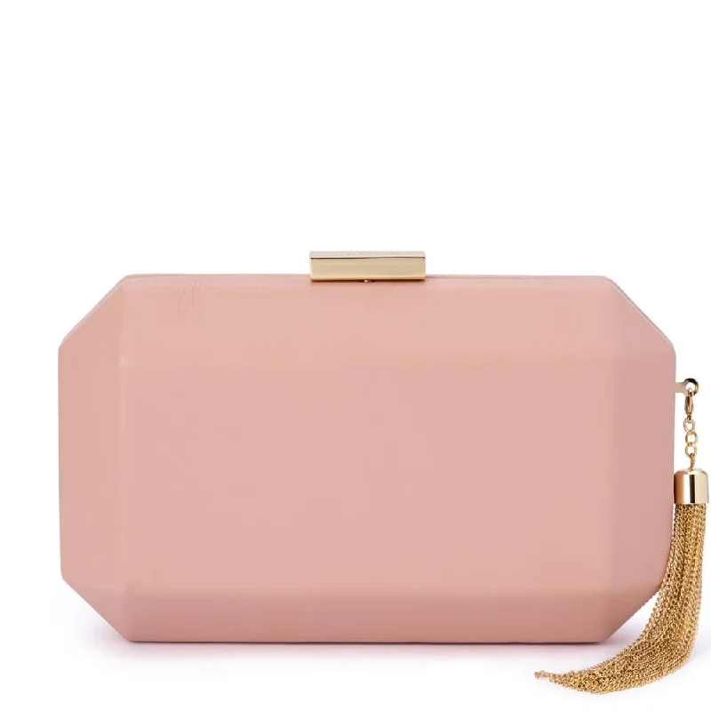 LIA Facetted Clutch Trendy Purses With Limited-Time Offers