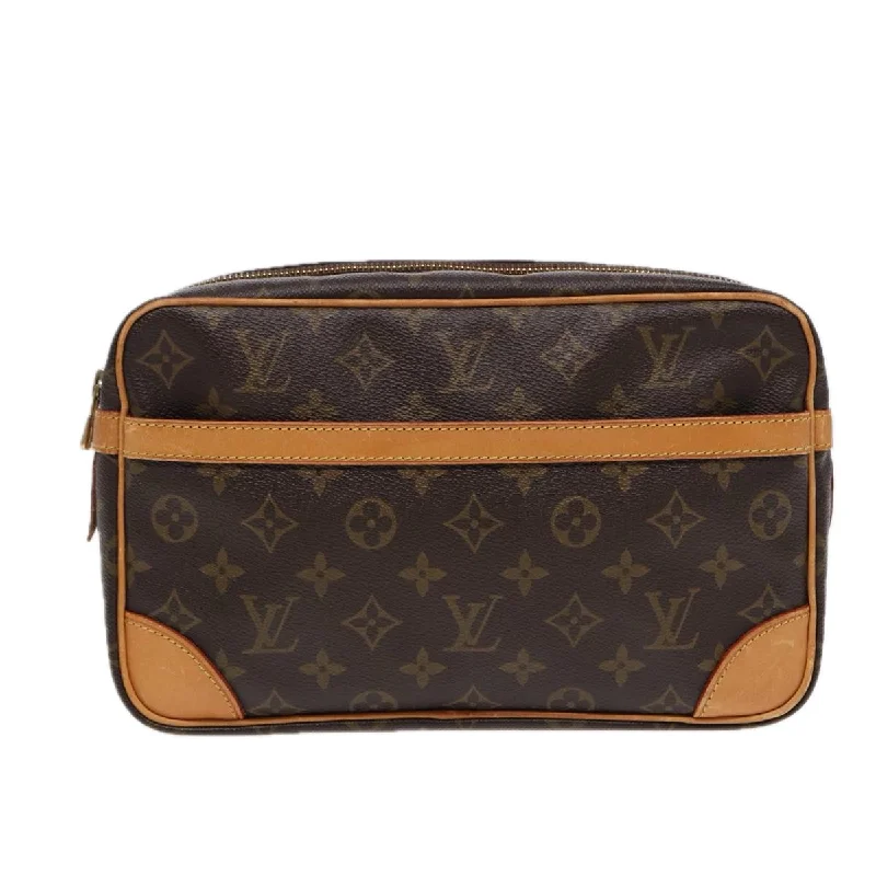 Louis Vuitton Compiegne 28 Canvas Clutch Bag (Pre-Owned) Grab Your Favorite Handbags For Less Louis Vuitton Compiegne 28 Canvas Clutch Bag (Pre-Owned) Grab Your Favorite Handbags For Less